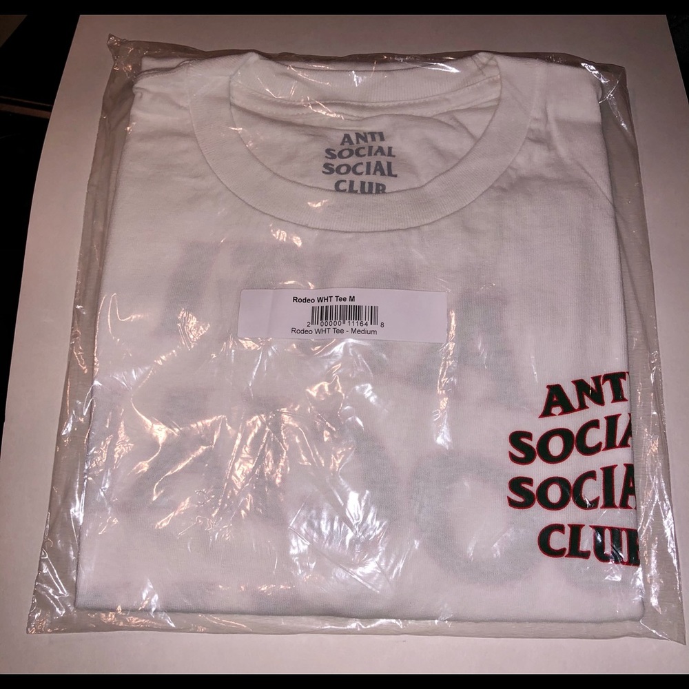 ASSC Rodeo WHT Tee Size-Medium (Deadstock) - Picture 2 of 5